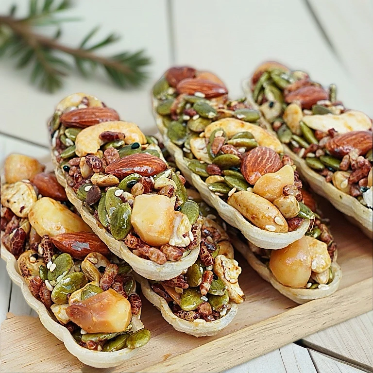 Bánh Thuyền Dinh Dưỡng Mix Hạt Giúp Giảm Cân, Ăn Kiêng